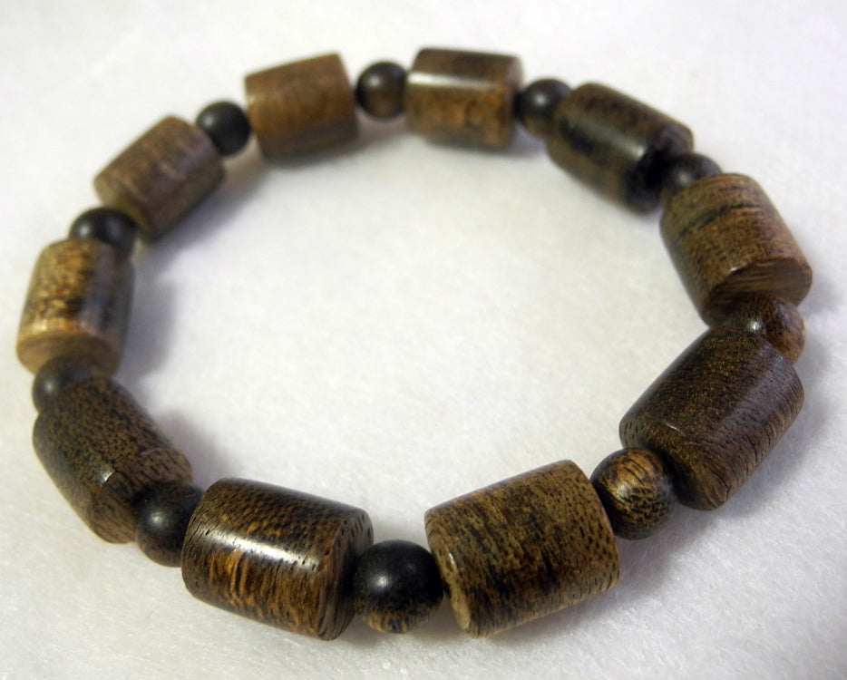 Vietnamese Natural Agarwood Bracelet Prayer beads 7g 11mm Aquilaria Genuine沈香香木