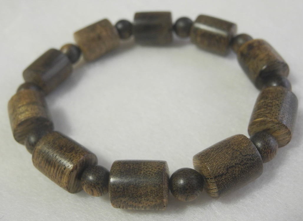 Vietnamese Natural Agarwood Bracelet Prayer beads 7g 11mm Aquilaria Genuine沈香香木