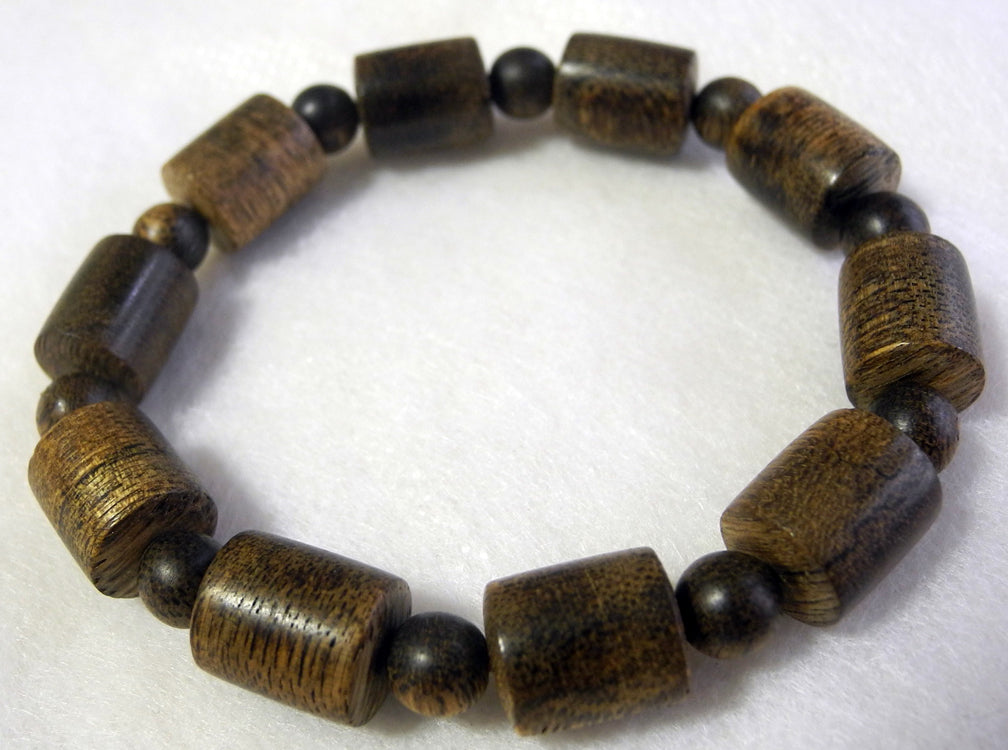 Vietnamese Natural Agarwood Bracelet Prayer beads 7g 11mm Aquilaria Genuine沈香香木