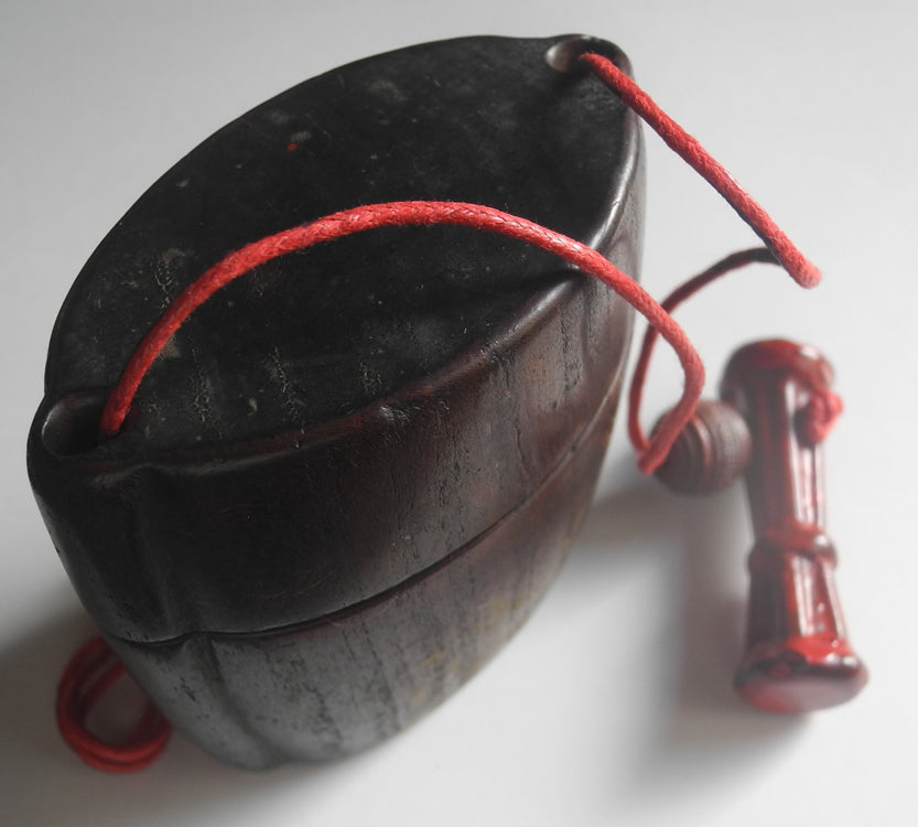 Japanese antique accessory Inro Pill,Cigar box Set Probably after Meiji era Ojime根付け