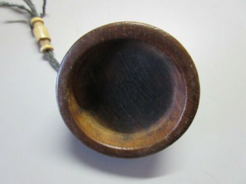 Japanese antique Cigar box and Netsuke Beautiful Boxwood Extinguisher Ojime