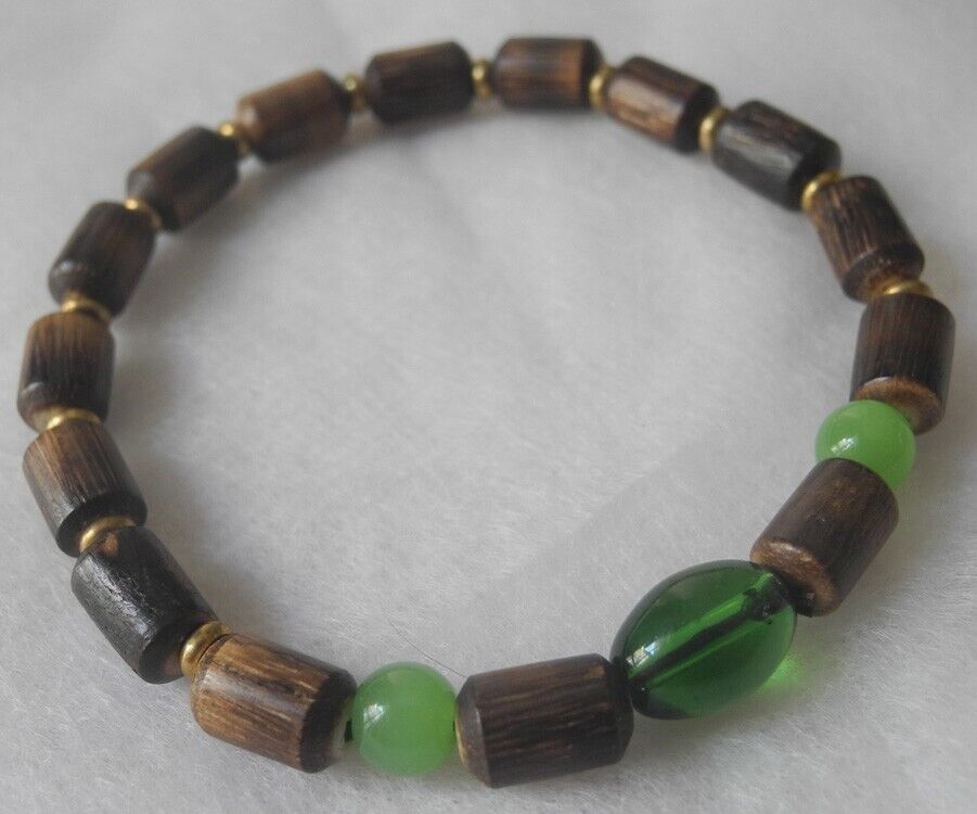 Vietnamese Agarwood Bracelet Prayer beads 4,3g decoration Aquilaria Genuine 沈香香木