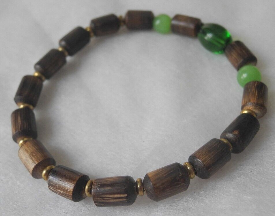 Vietnamese Agarwood Bracelet Prayer beads 4,3g decoration Aquilaria Genuine 沈香香木