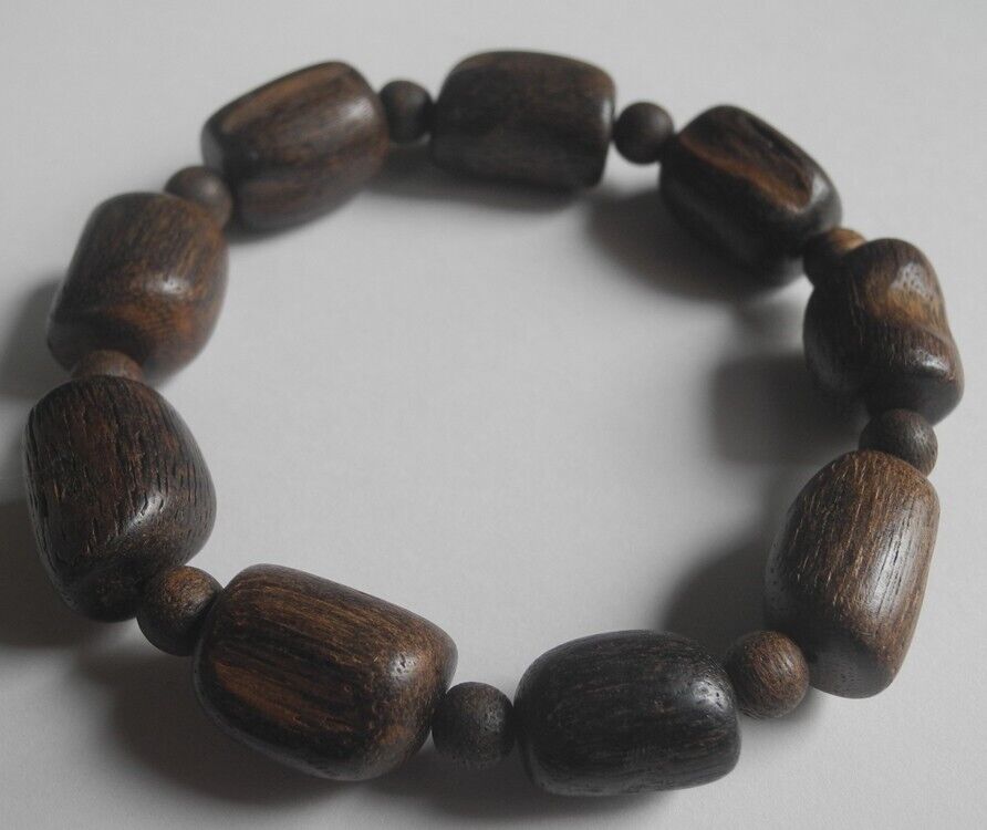 Vietnamese Agarwood Bracelet Prayer beads square 30g Aquilaria Genuine 沈香 香木