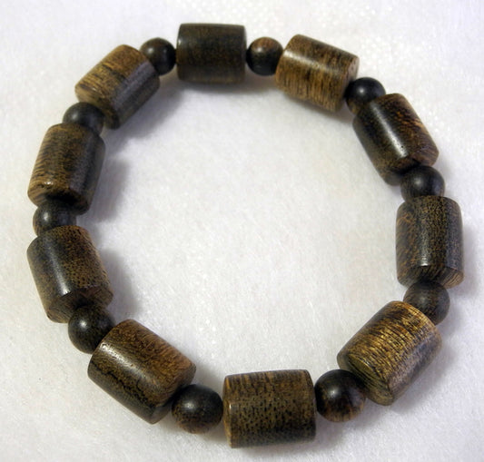 Vietnamese Natural Agarwood Bracelet Prayer beads 7g 11mm Aquilaria Genuine沈香香木