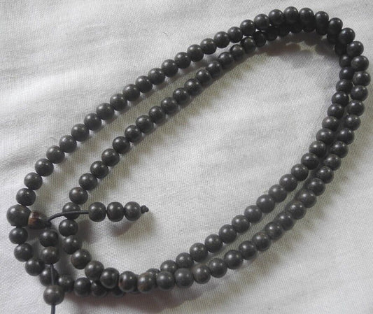 Vietnamese Agarwood Necklace prayer beads 15g 6mm Aquilaria Agarholz 香木 沉香