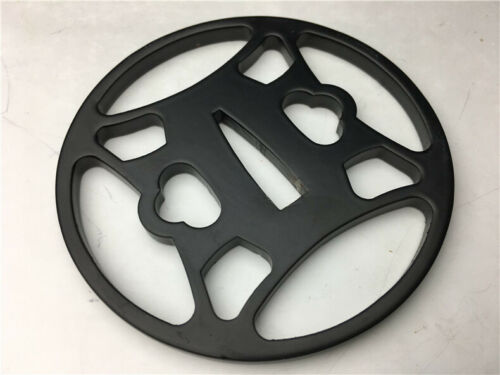 Japanese iron sword guard TSUBA(Habaki) with beautiful pattern SAMURAI
