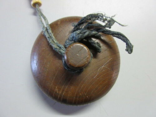 Japanese antique Cigar box and Netsuke Beautiful Boxwood Extinguisher Ojime
