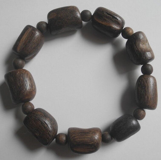 Vietnamese Agarwood Bracelet Prayer beads square 30g Aquilaria Genuine 沈香 香木
